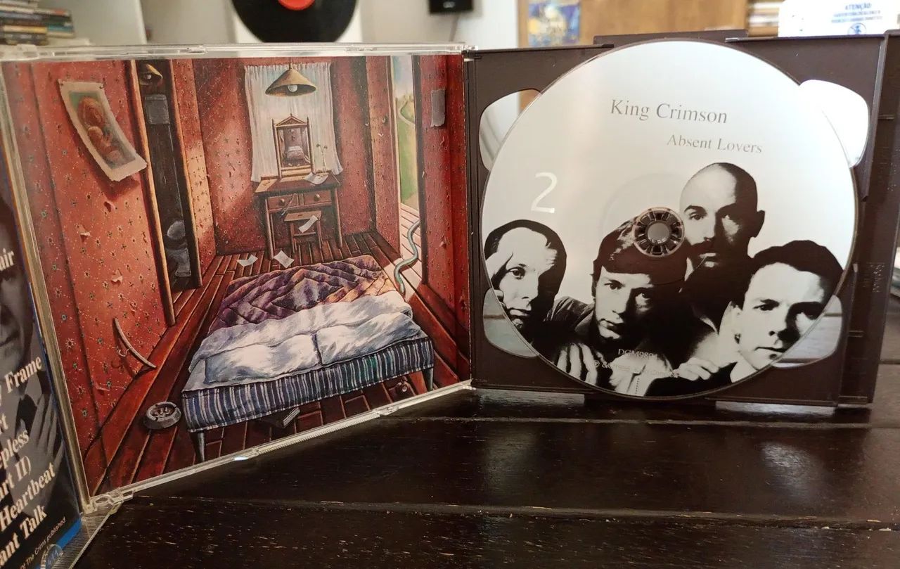 Cd KING CRIMSON Absent Lovers Duplo Importado  - Foto 4