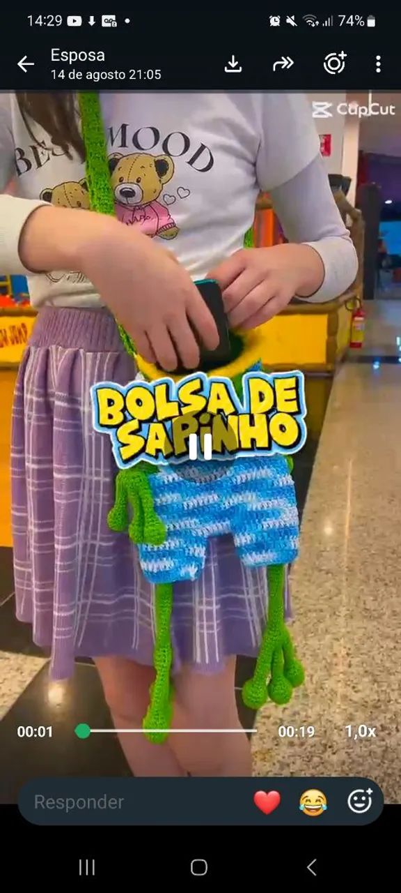 Bolsa de croche  - Foto 3