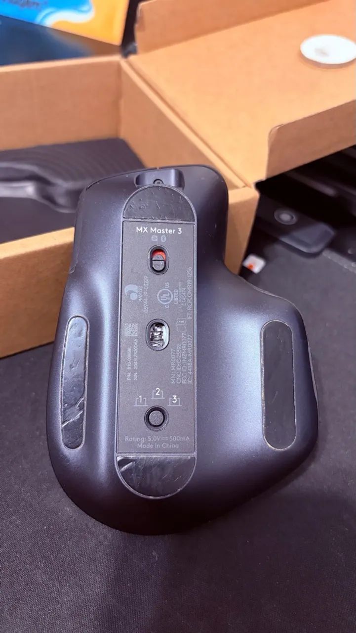 Mouse Logitech MX Master 3 Sem Fio - Bluetooth - Multidispositivo - Com Caixa  - Foto 2