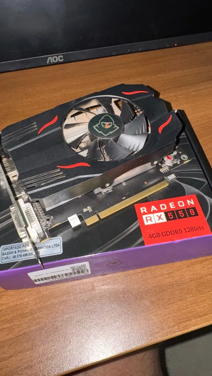 Radeon Rx 550 4gb 