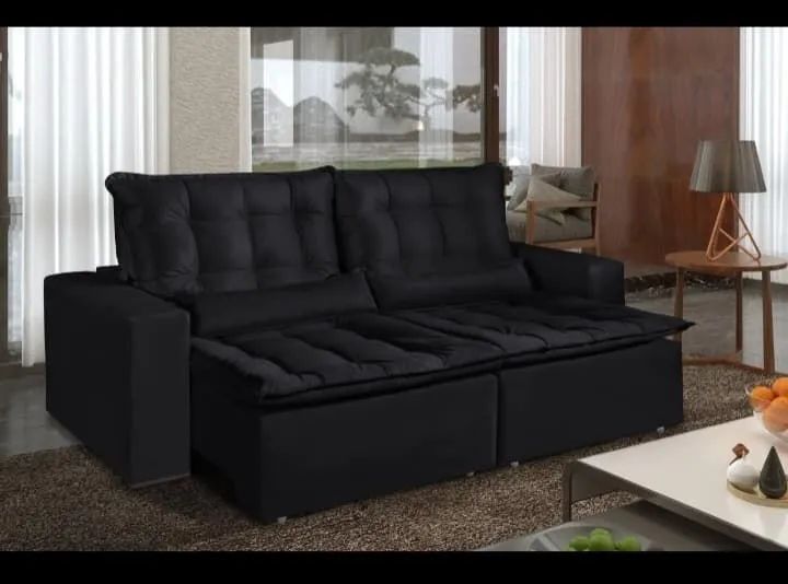 Sofá Retrátil e reclinável - PROMOÇÃO65581376913026123