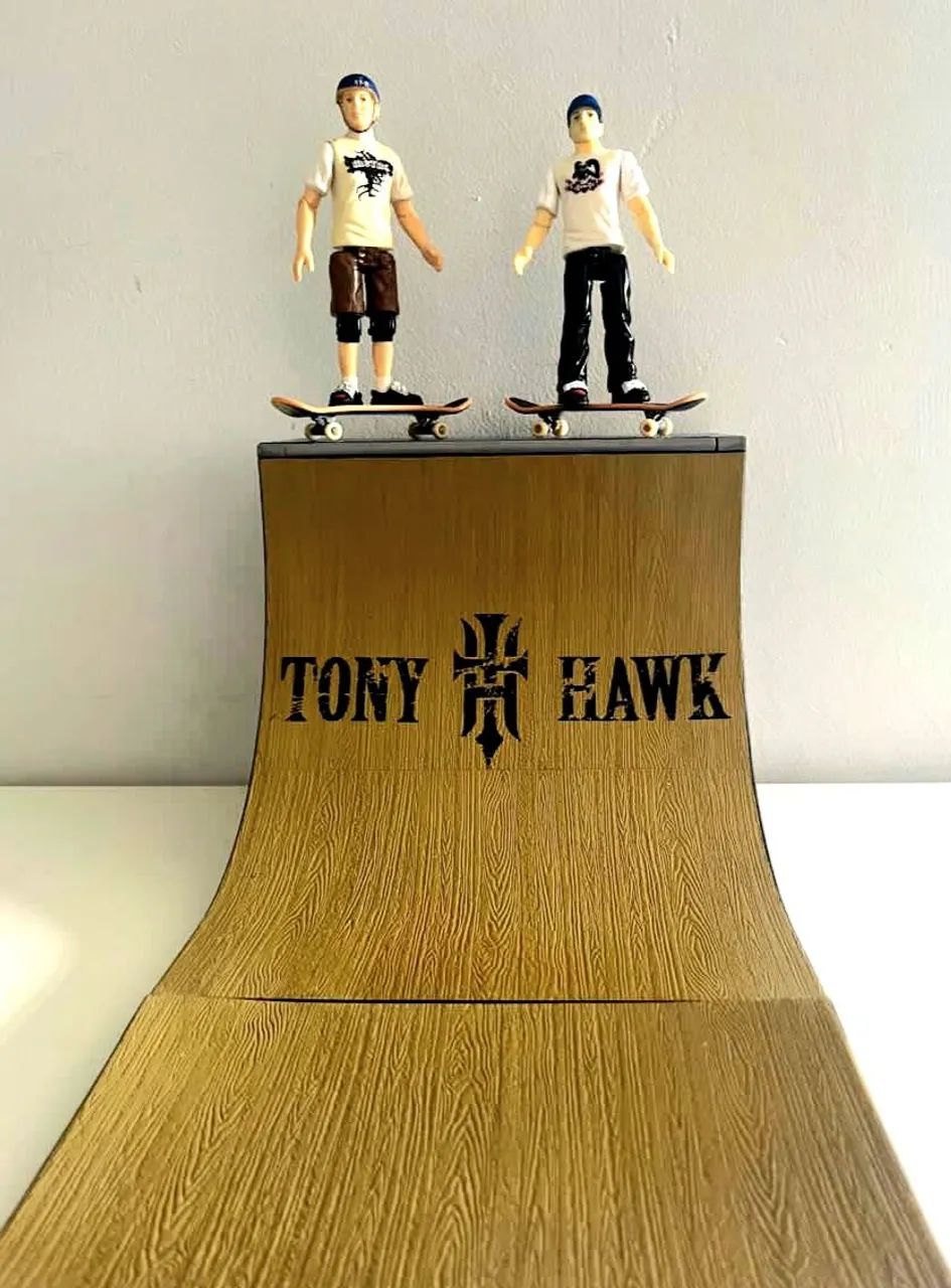 Conjunto de colecionáveis da marca Tech Deck,