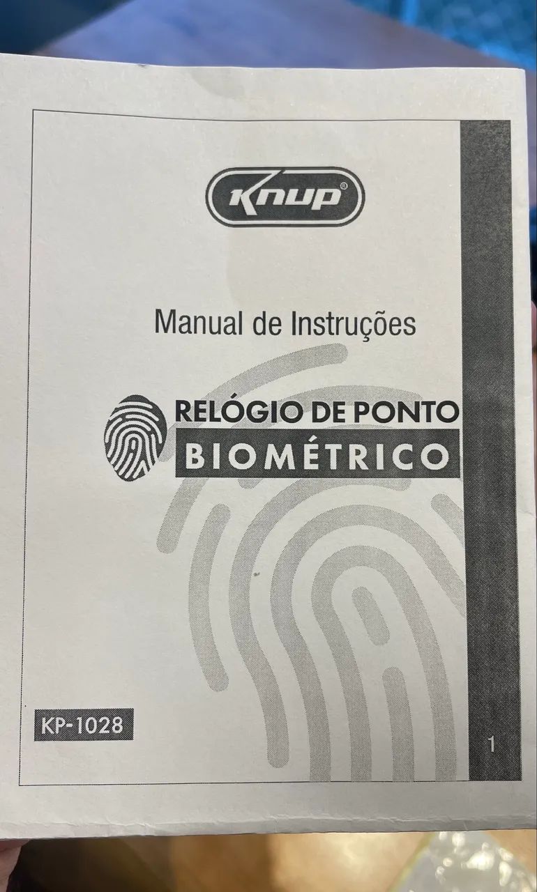RELÓGIO DE PONTO BIOMÉTRICO (NOVO) - Foto 3