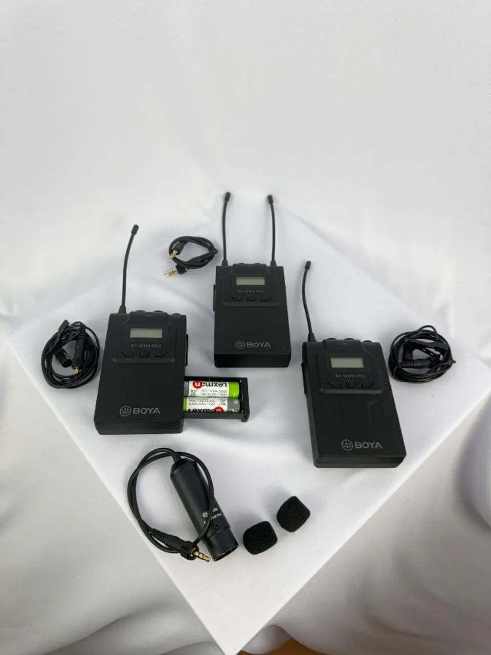 Kit Microfone Sem Fio BOYA BY-WM8 Pro K2 - Duplo UHF