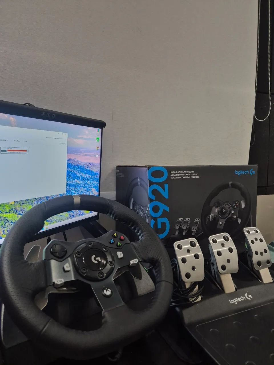 Oculos VR HP + Volante logitech g920 (TROCO) - Foto 2