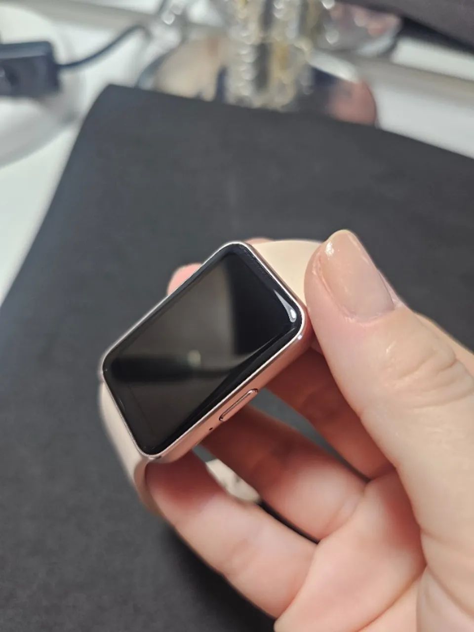 Relógio Samsung SmartWatch Galaxy Fit 3 - Rosa - Foto 4