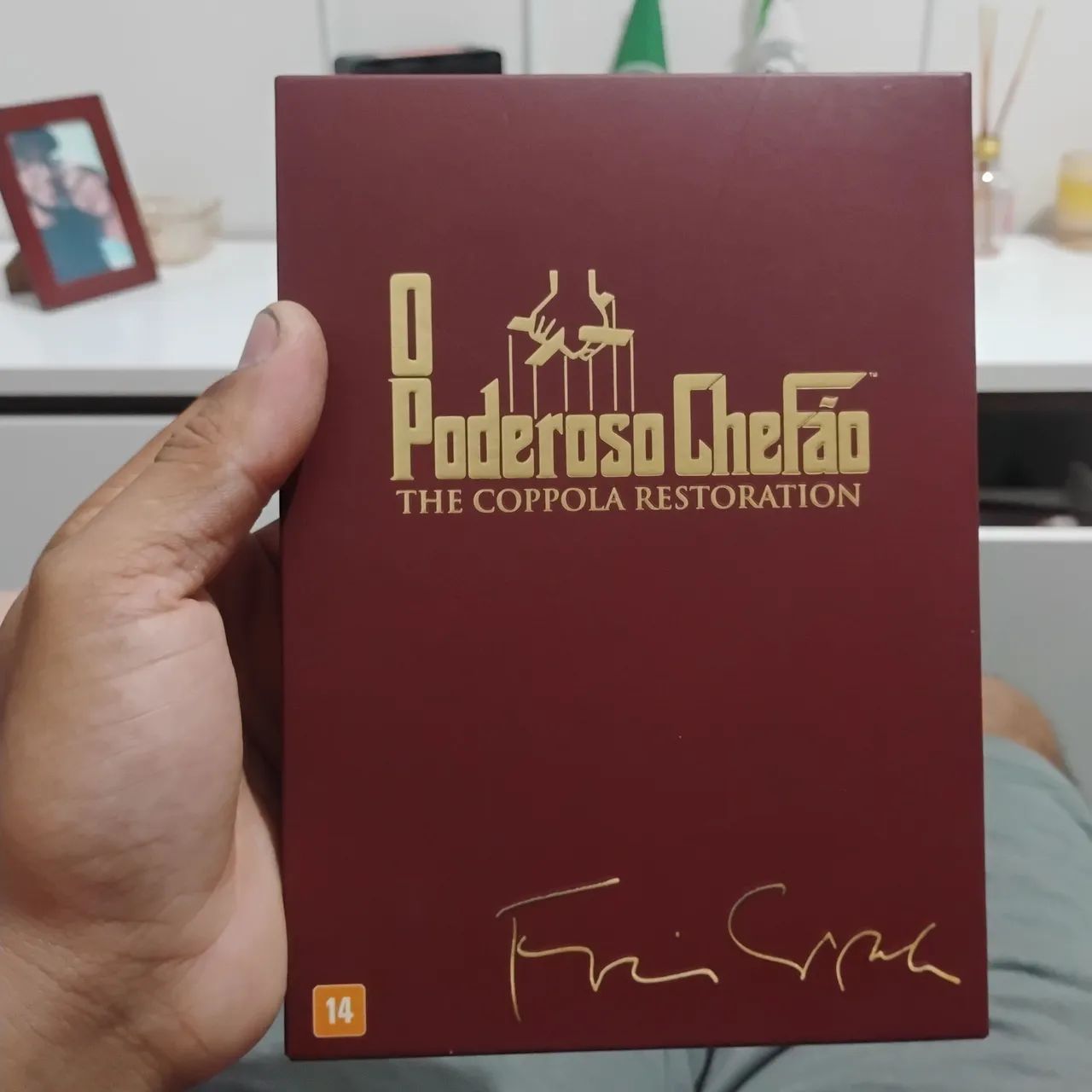 Dvd box poderoso chefão 