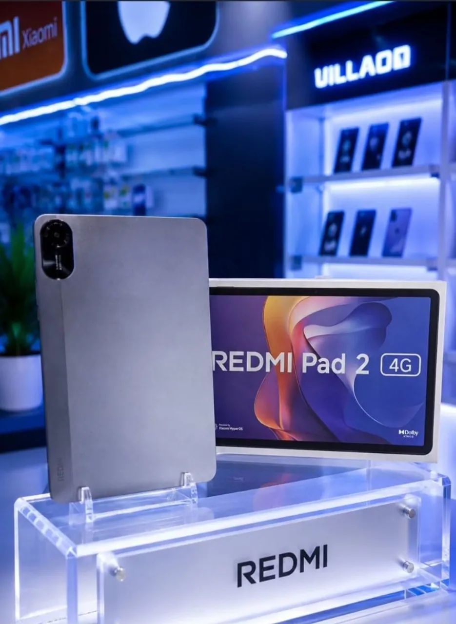 Tablet Redmi Pad 2 4G Chip 128/4 Global Lacrado  - Foto 2