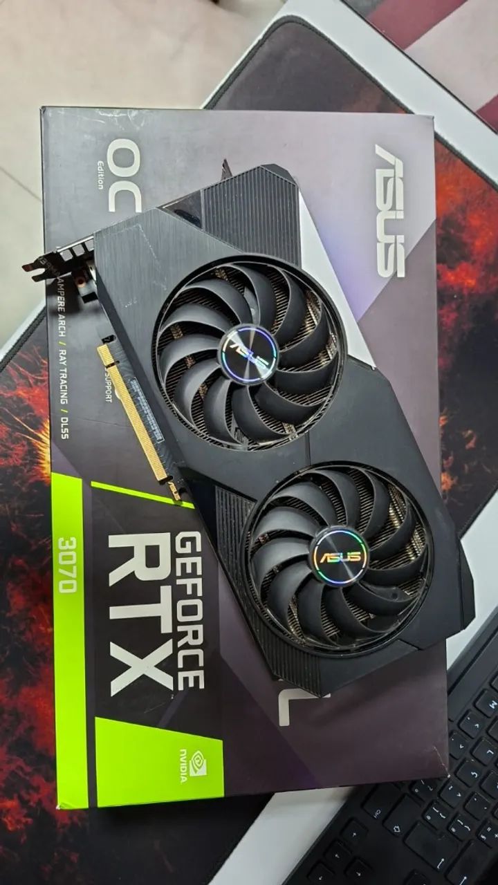 ASUS RTX 3070 Dual - Estado de Nova - Roda Tudo no Ultra! - Foto 2