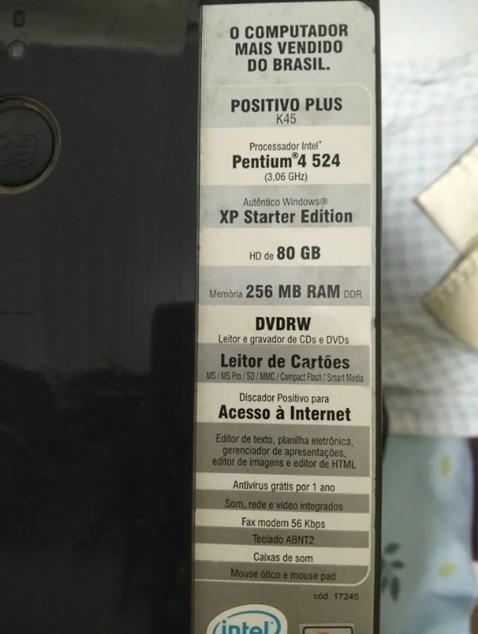 Computador, CPU da Positivo e monitor sansung - Foto 2