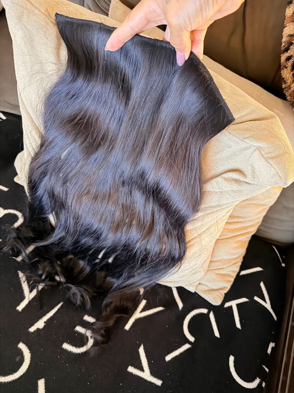 Cabelo humano de alta qualidade, 65. Centímetros 100g