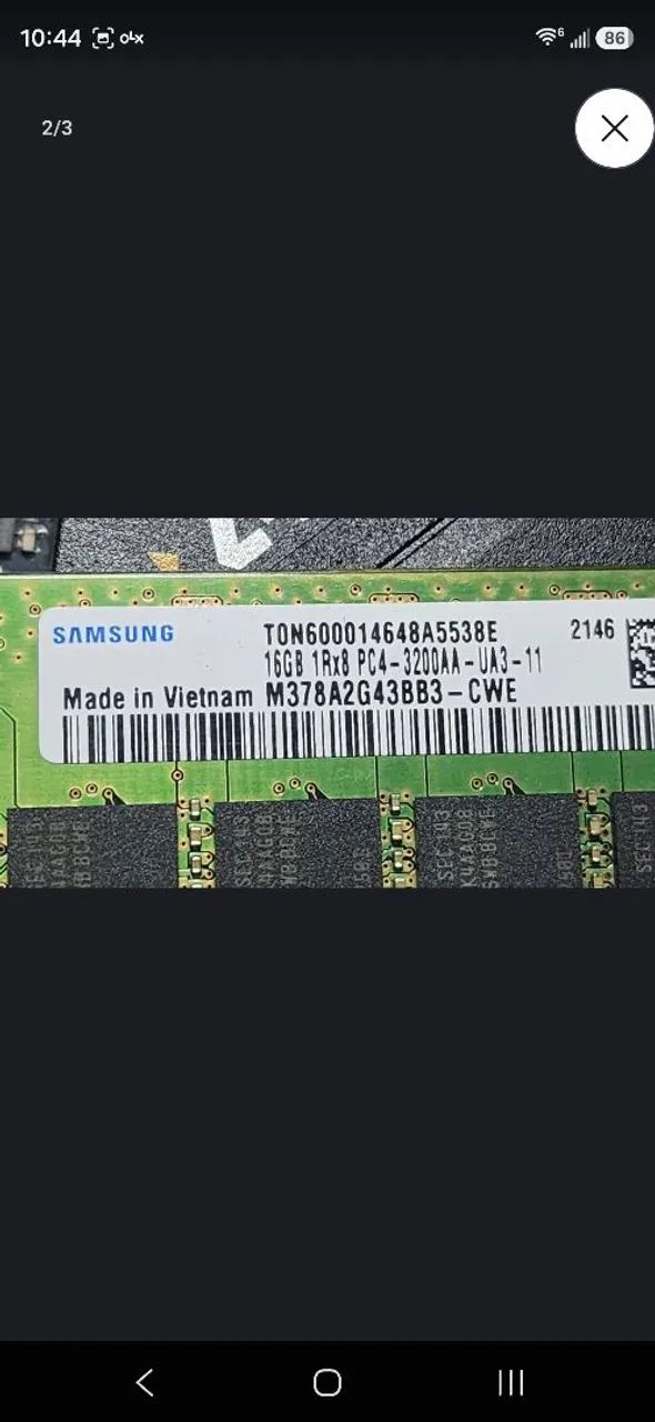 Memoria ddr4 16gb  - Foto 2