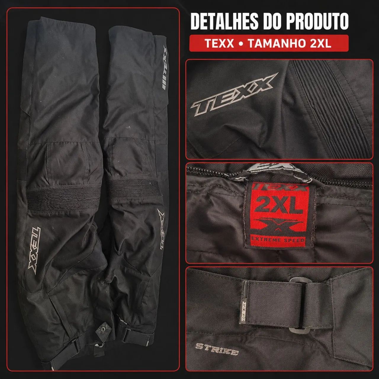 Calça motociclista - Foto 3