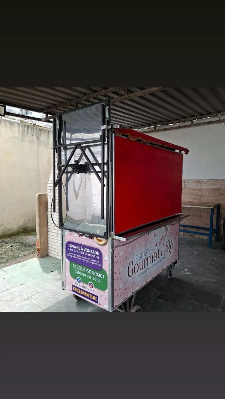 Barraca Completa para Açaí, Salgados e Lanches - Estrutura e Equipamentos - Foto 3