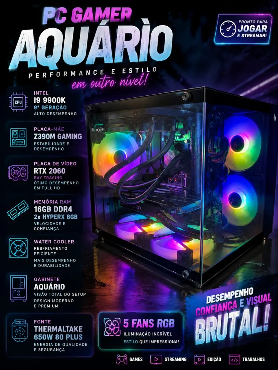pc gamer core i9 9900k