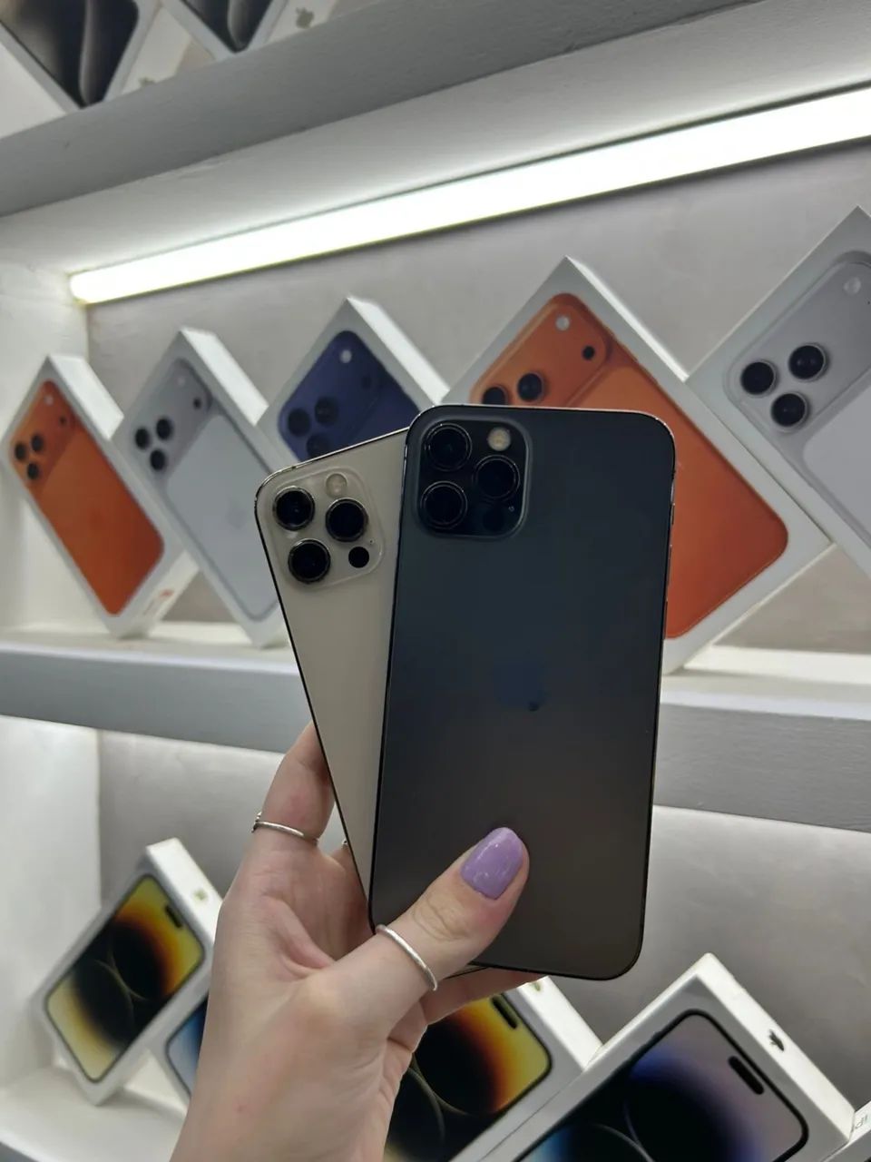 IPHONE 12 PRO 256GB ?BATERIA 85% ?BATERIA 86% R$2199 - Celulares e