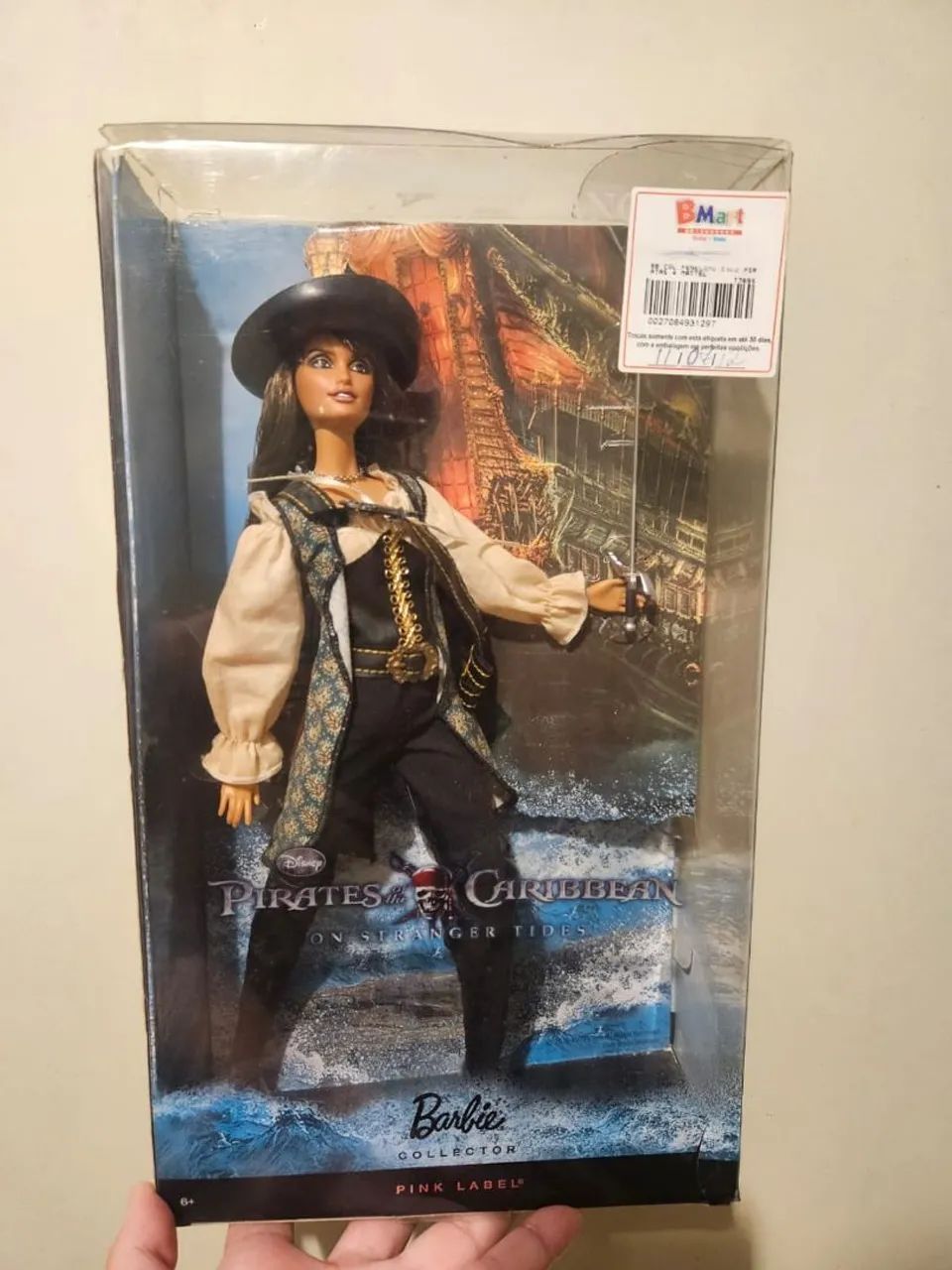 Boneca piratas do caribe 