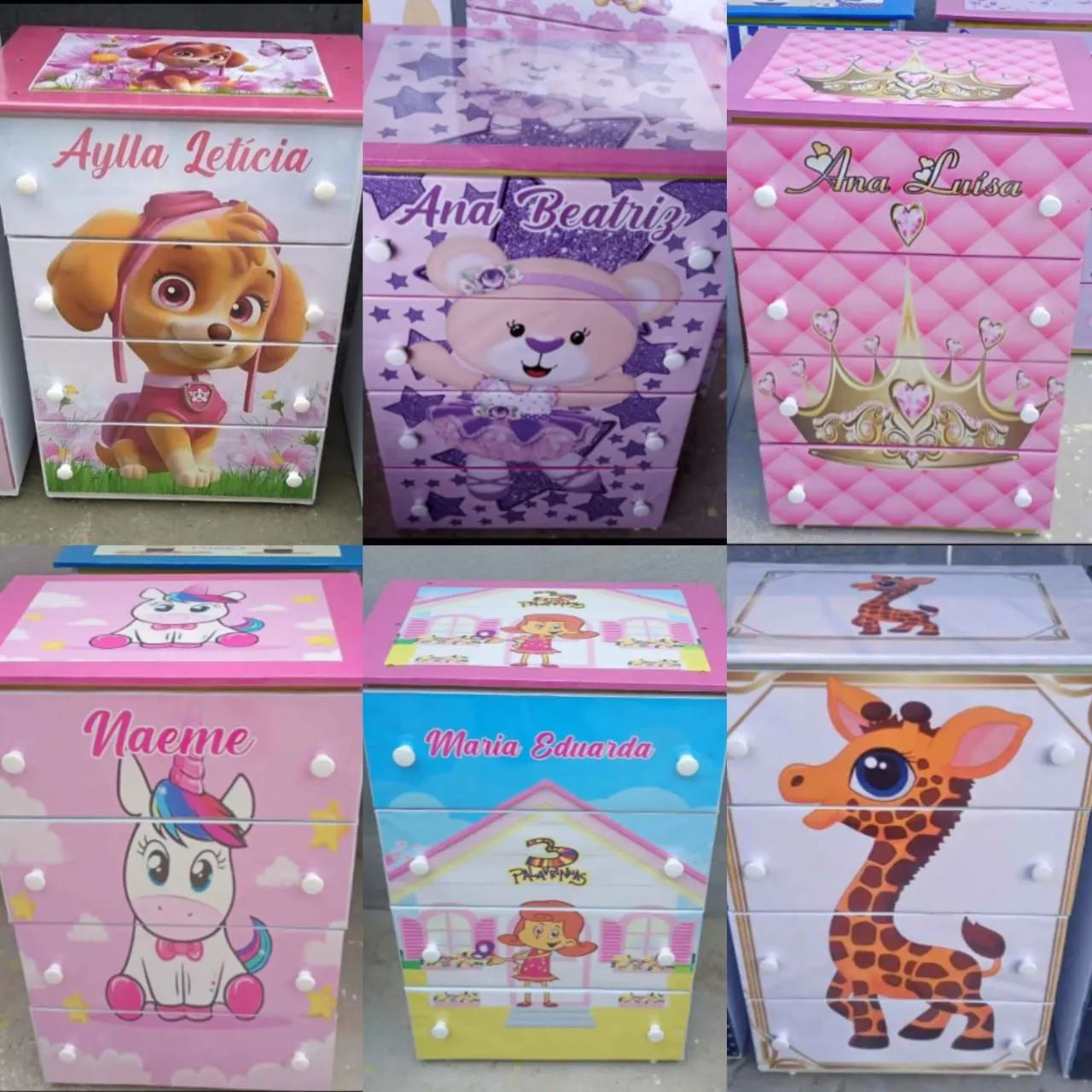 Cômodas infantis personalizadas entrega gratis  - Foto 4