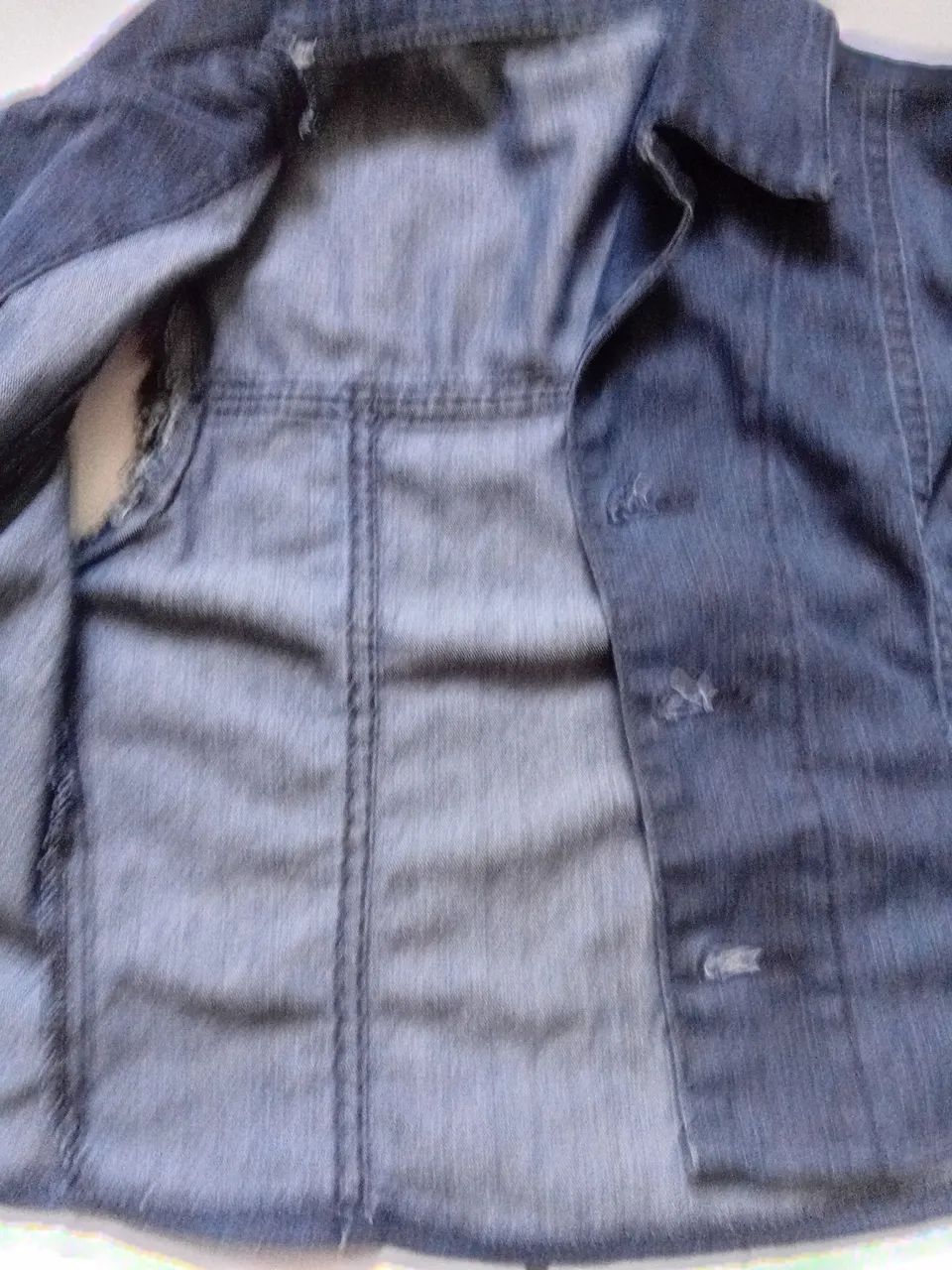 Colete jeans tam. 36/38 - Foto 4