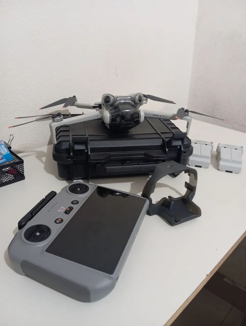 DJi 4 mini pro kit completo + case protetora