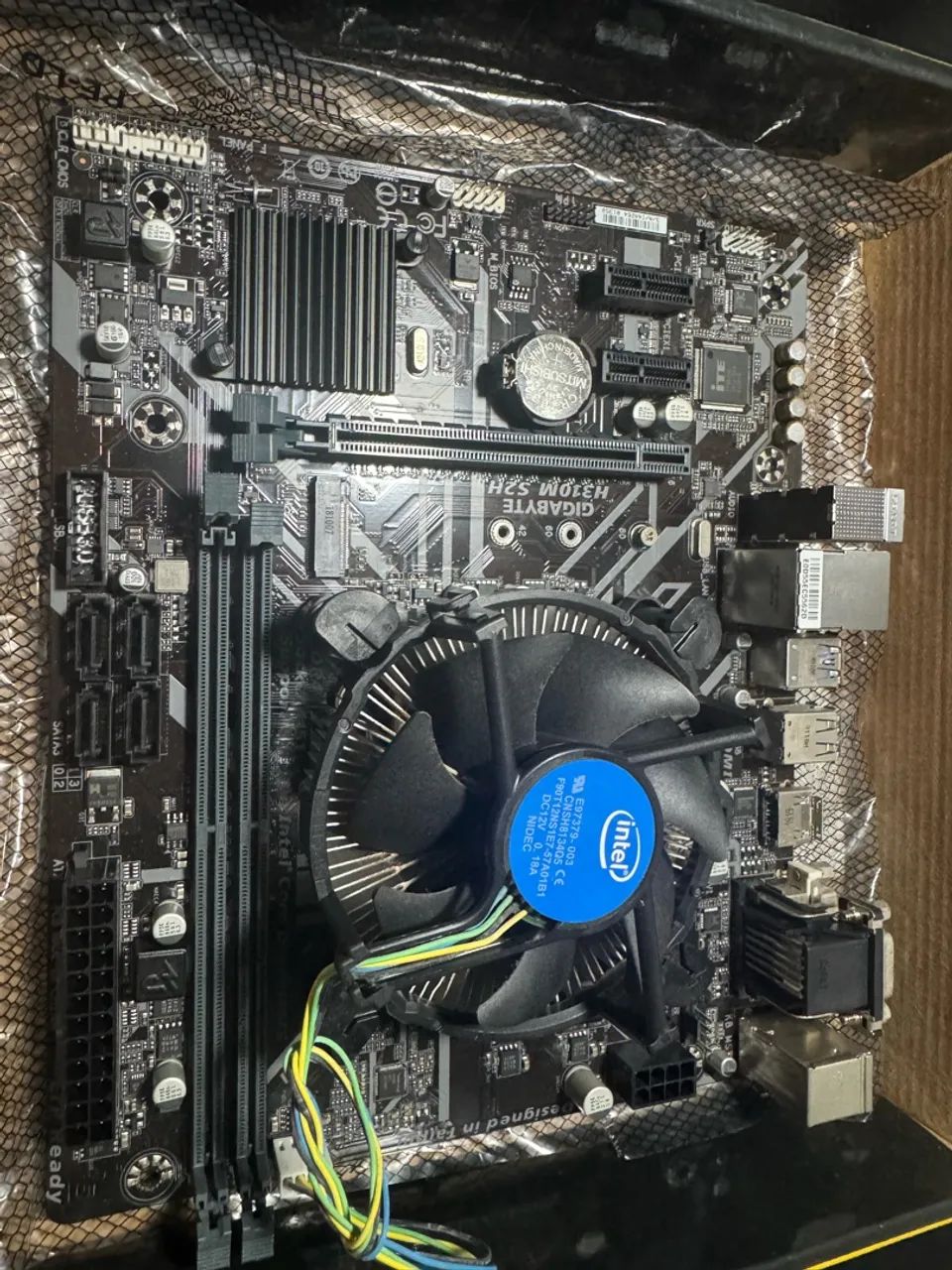 Kit Processador (i3 8th) + Placa Mãe (H310M) - Foto 3