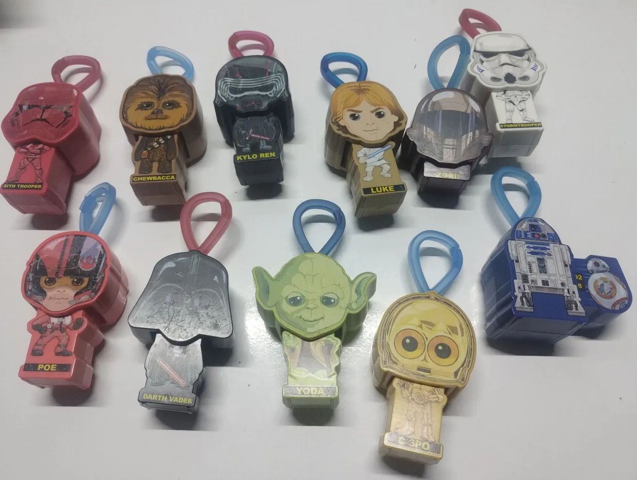 Star Wars chaveiros unidades