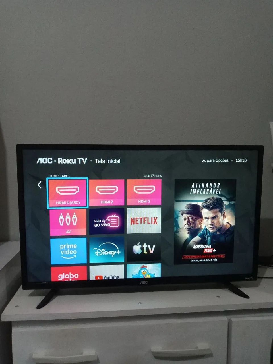 Smart tv Samsung Roku - Foto 3