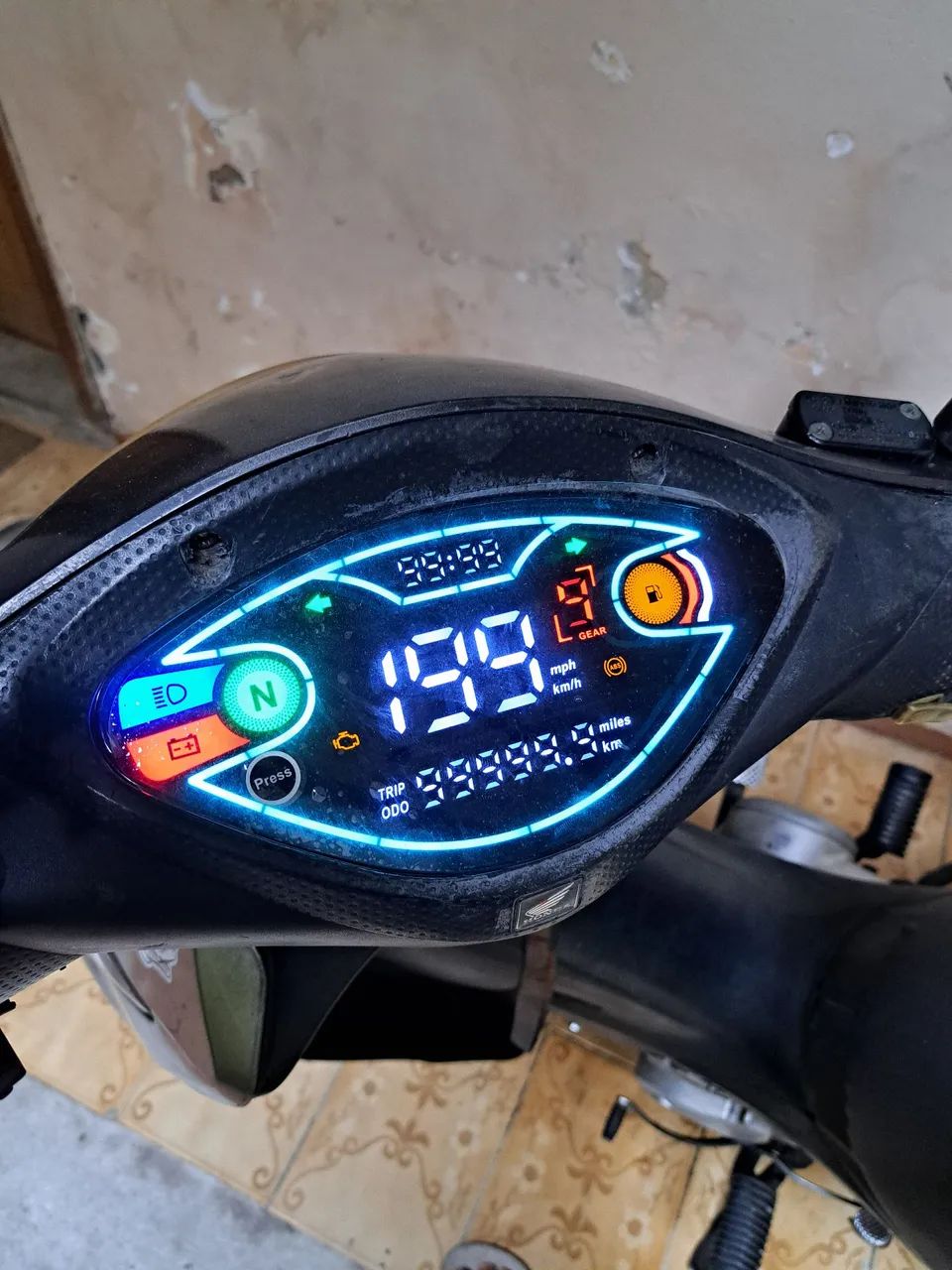 Painel biz 125 digital modelo KS/ES 2008