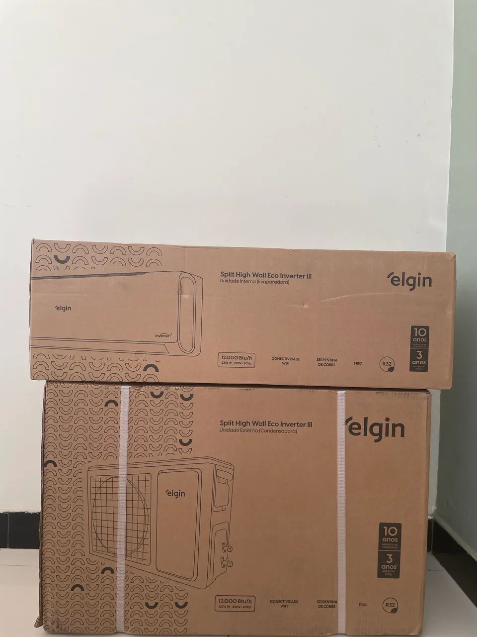 Ar Condicionado Split Elgin Eco Inverter III Wi-Fi 12000 BTUs 220V