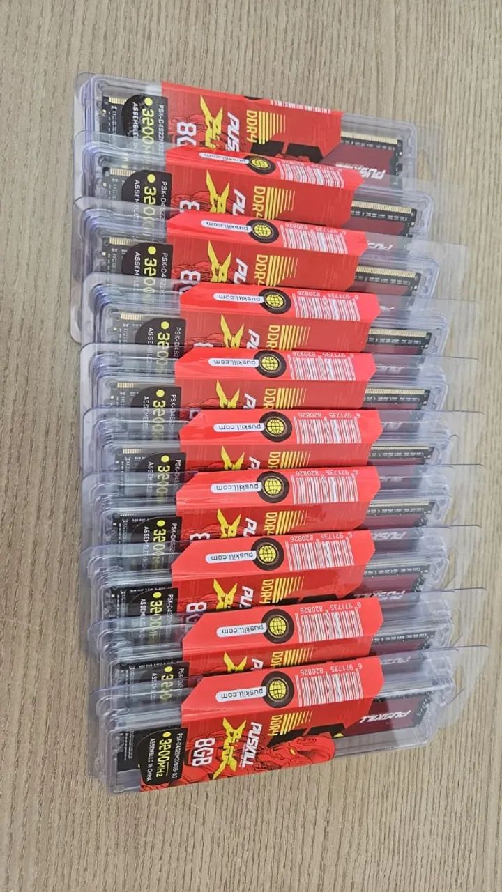 Memória Ram Desktop Gamer PUSKILL KILLBLADE 8gb DDR4 3200 MHz Cl19 Dimm - Foto 2