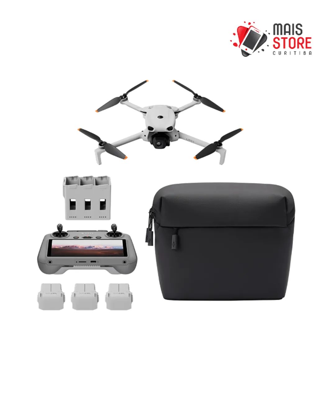 Drone Dji Lito X1 Fly More Combo (Dji RC 2) - Lacrado na caixa