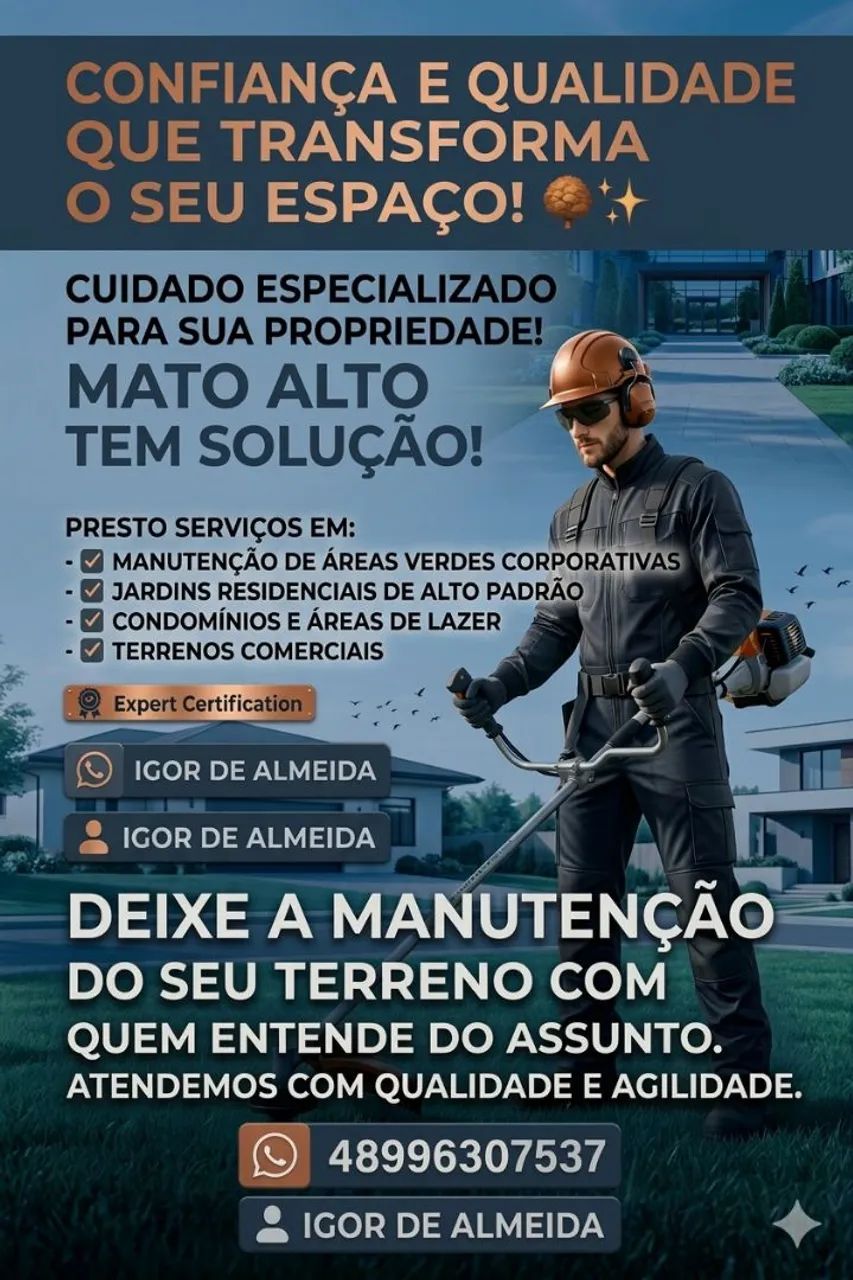 Roçada e Limpeza de Terrenos com Preço Especial
