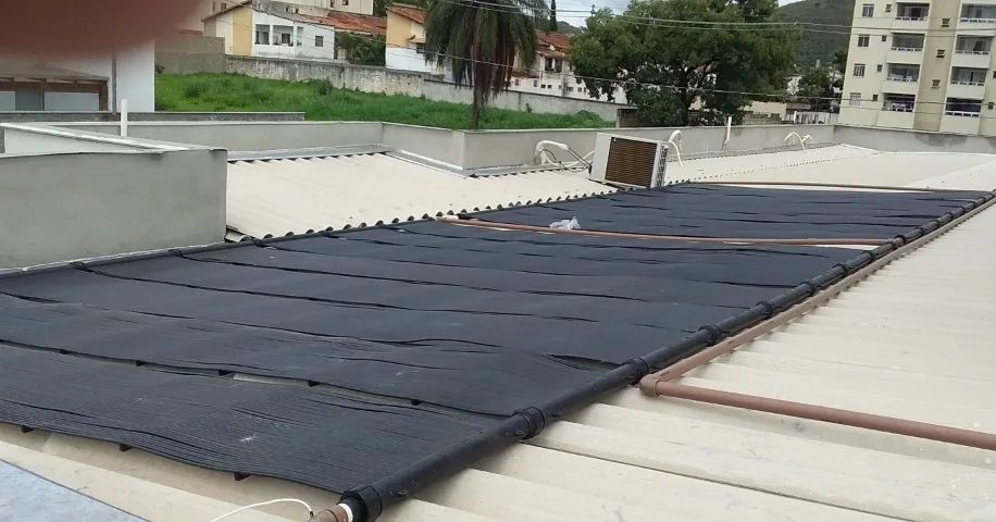 Aquecedor solar para piscina!