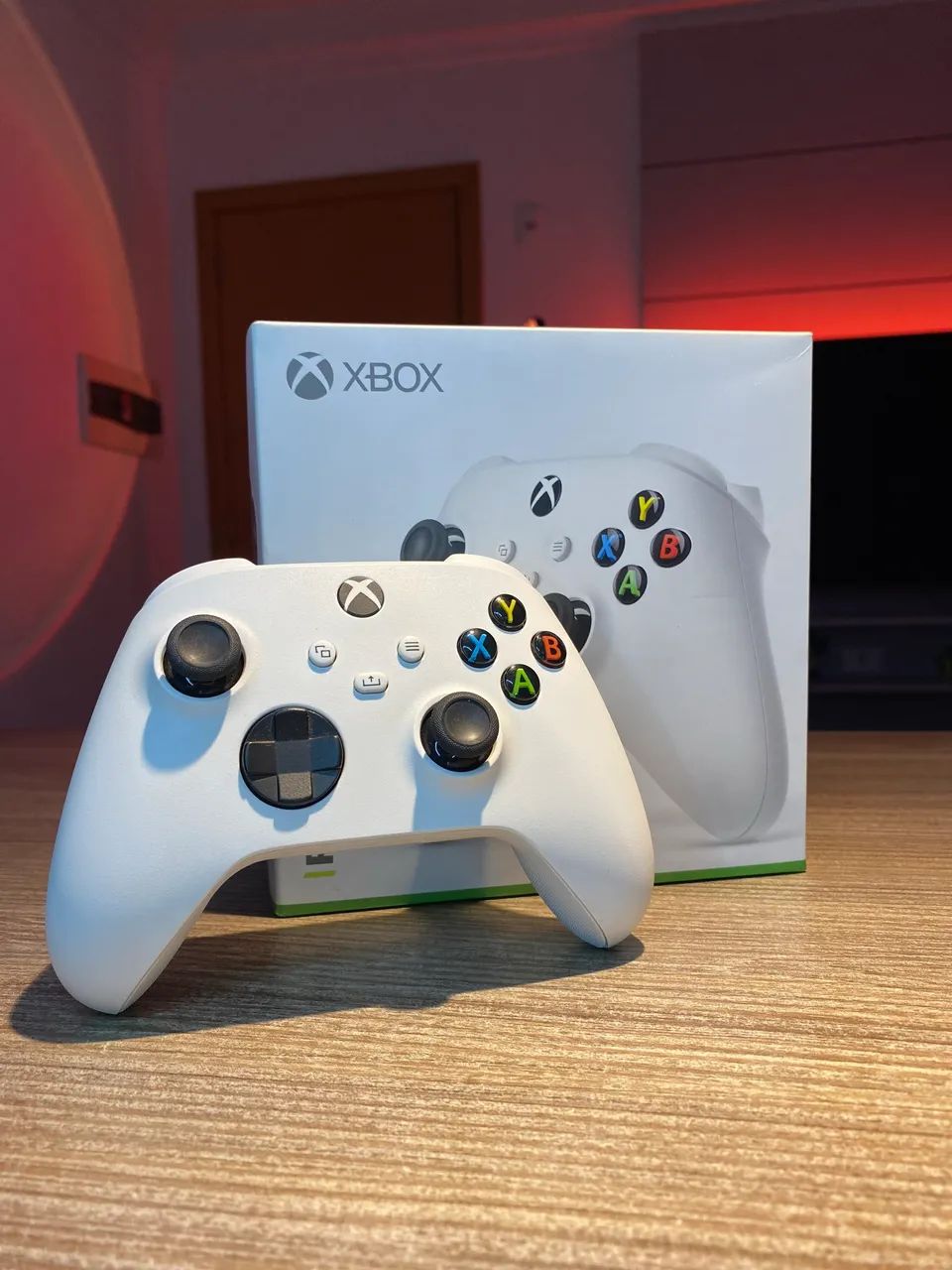 Controle Xbox Wireless Controller Branco Carbon White