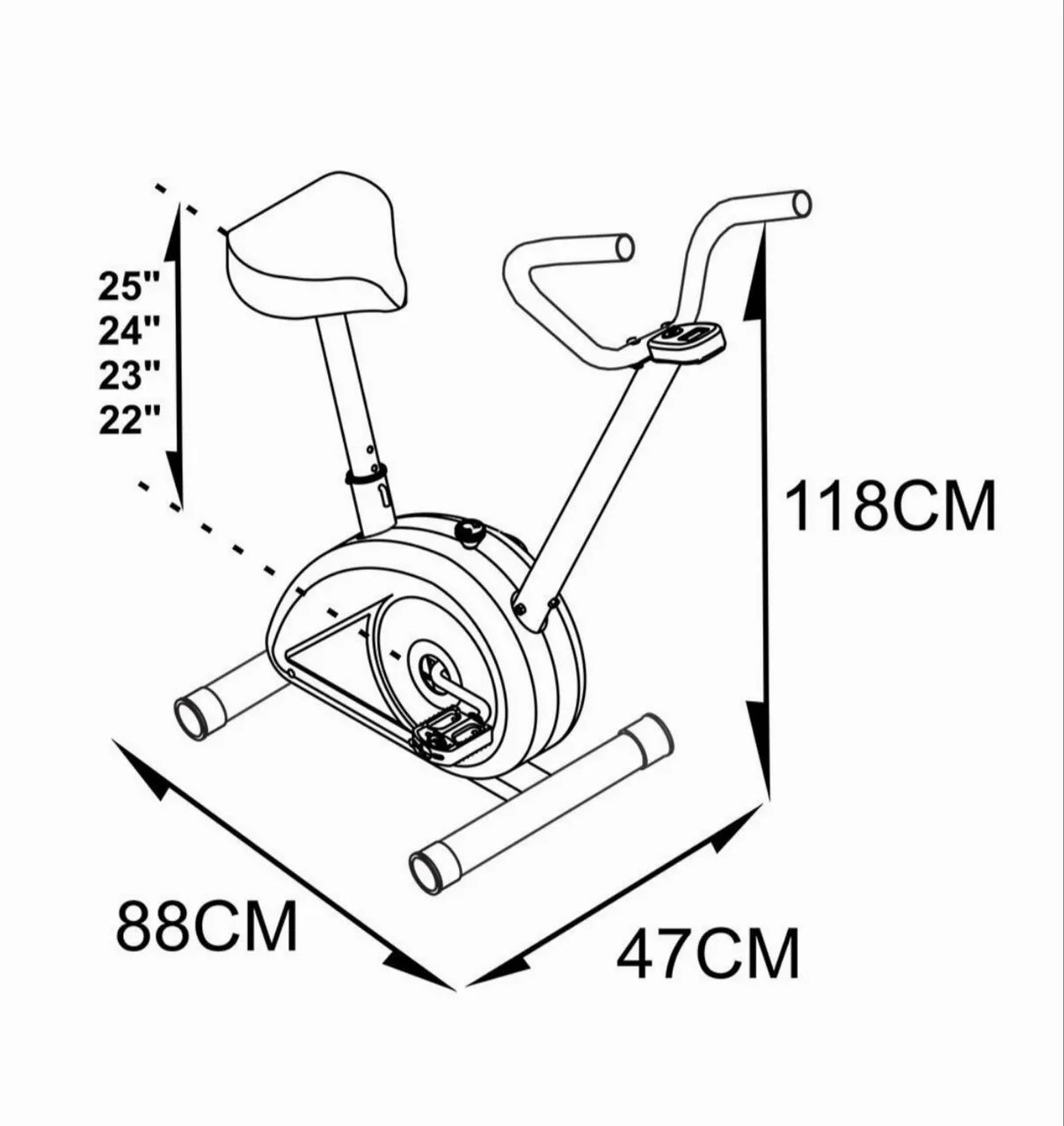 Bicicleta Ergométrica LACRADA  - Foto 4