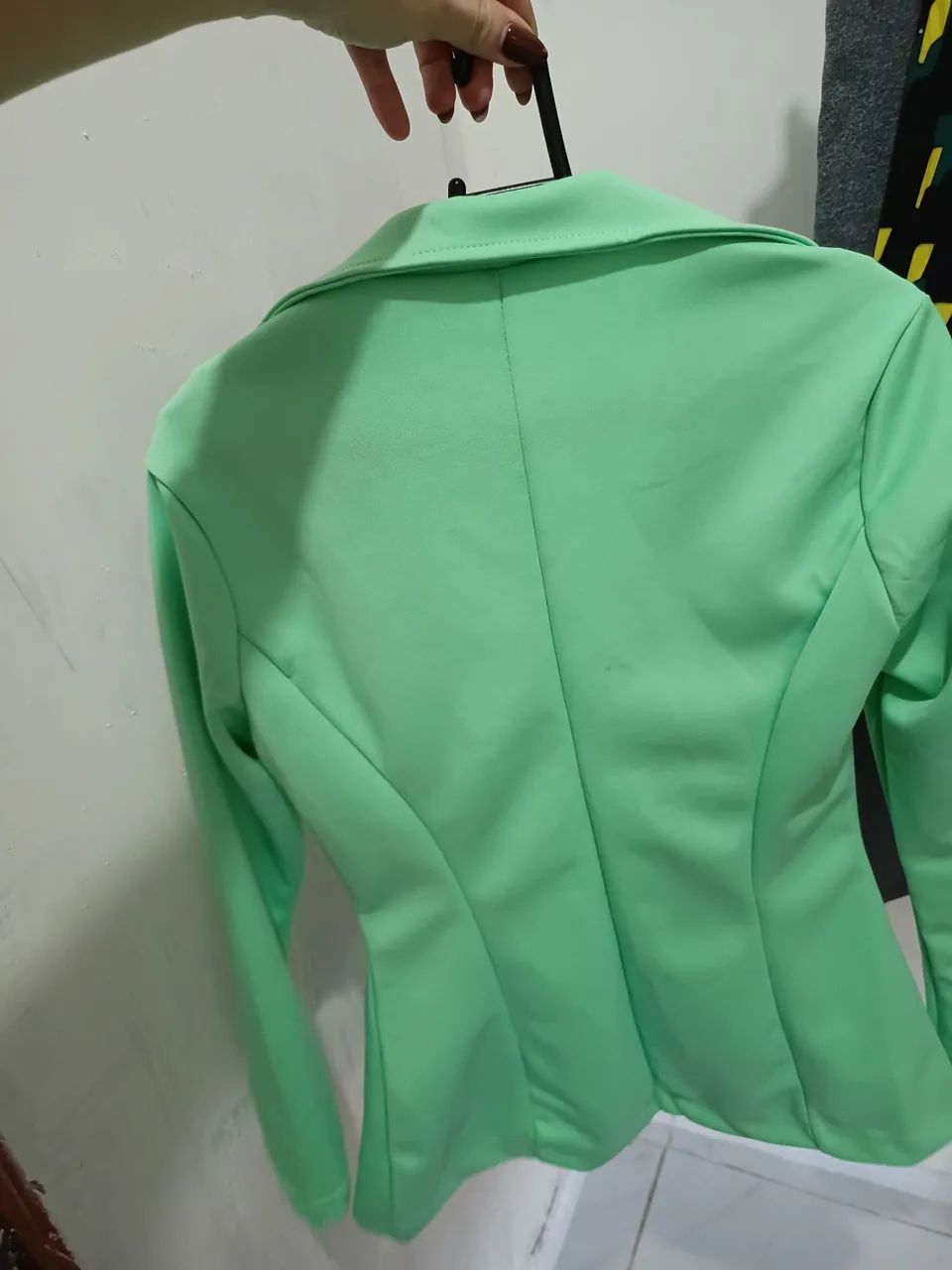 Blazer verde Tam P novo - Foto 2
