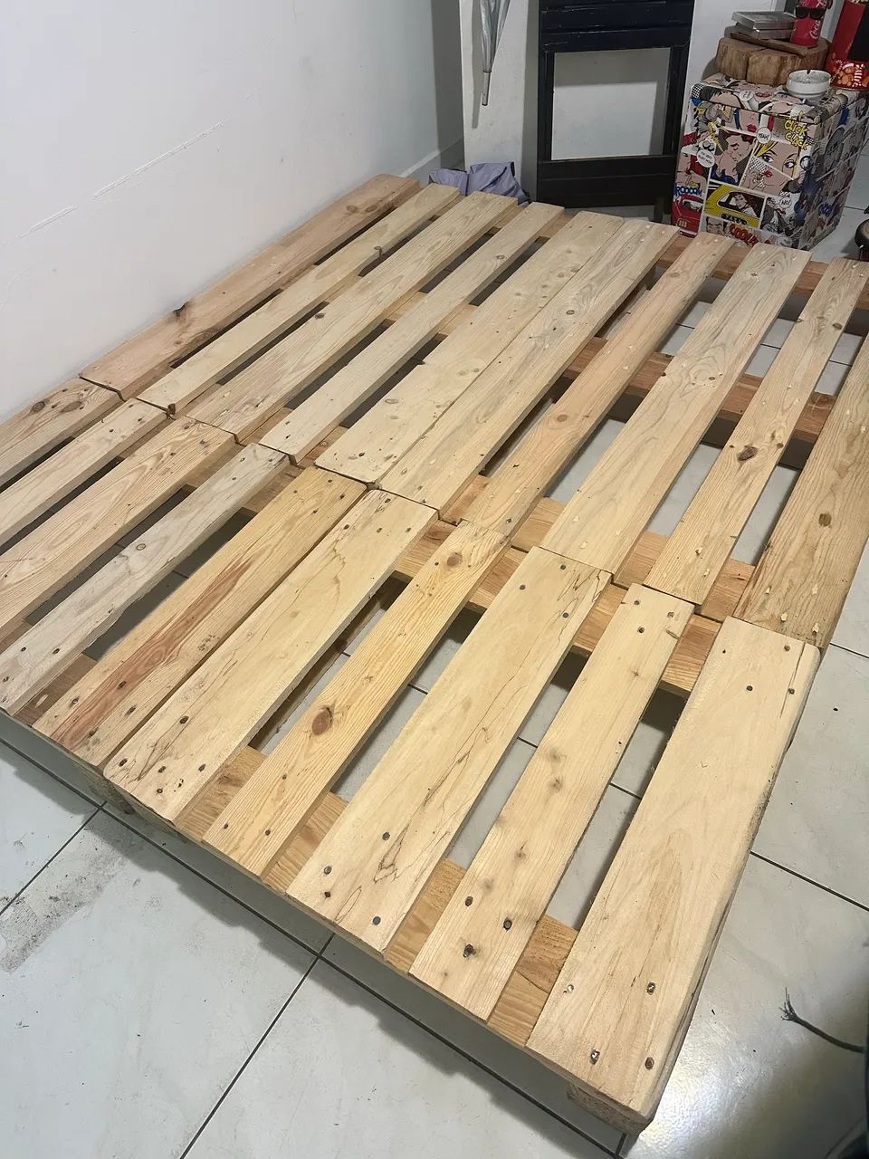 Pallets Cama Casal 