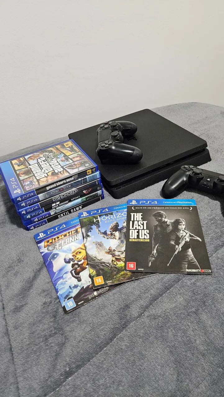Playstation 4 PS4 9 Jogos - Foto 2