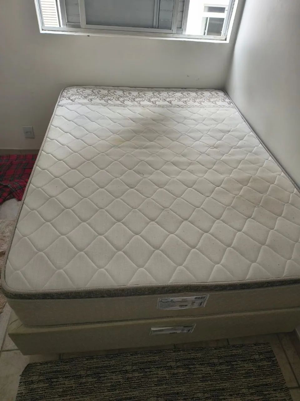 Cama box casal - usada