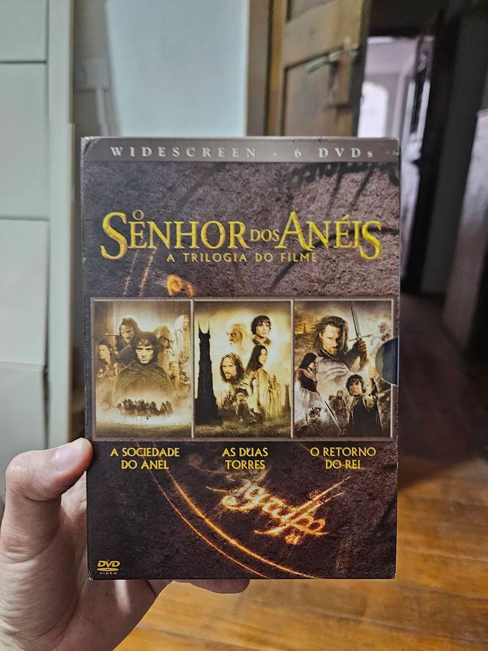 O Senhor dos Anéis ? Trilogia, box com 6 DVDs