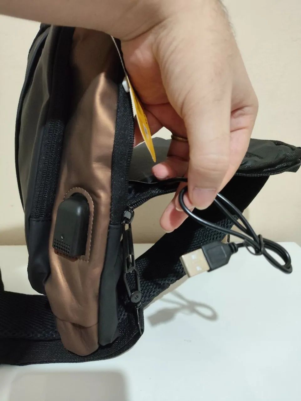 Bolsa impermeável masculina - Foto 3