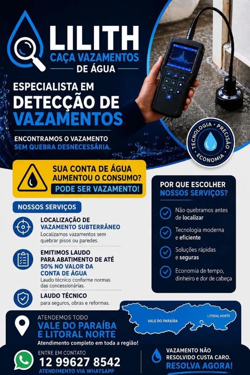 Vazamentos de água 