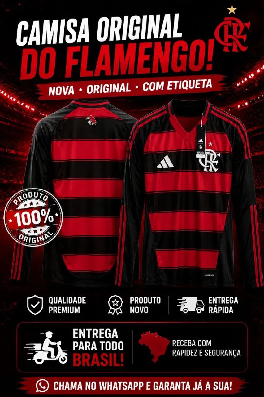 Camisa flamengo original 