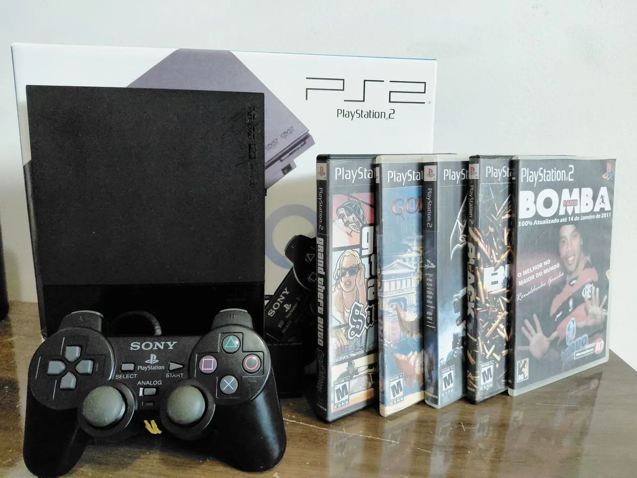 PS2 COM LEITOR 100%  - Foto 3
