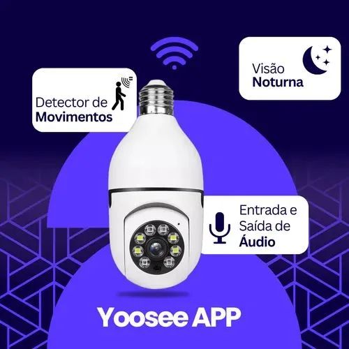 Câmera de segurança bocal 