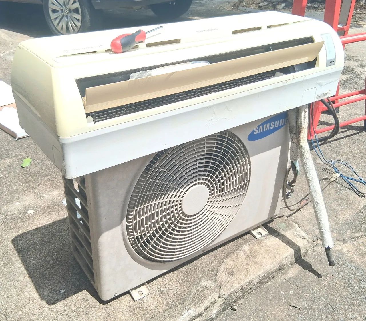 Vende-se central deixar Samsung 12.000 btus - Foto 4