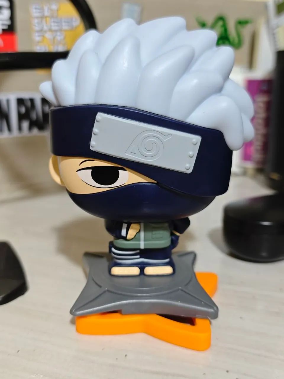 Boneco Kakashi Hatake - Naruto Burger King (BK) Colecionável
