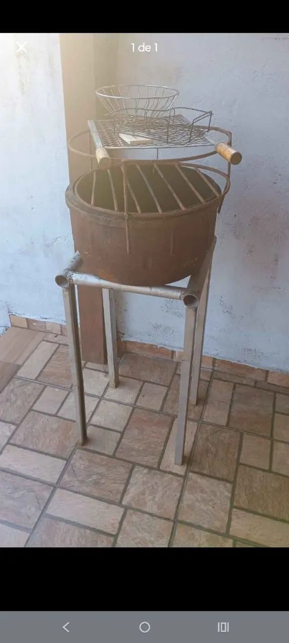 Disco de arado e churrasqueira  - Foto 2
