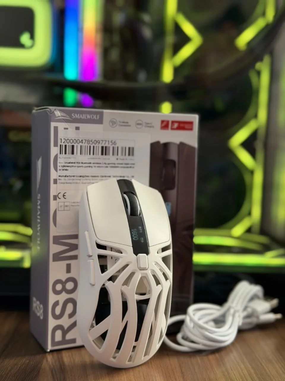 Mouse Gamer RS8 Smaiwolf - Foto 4