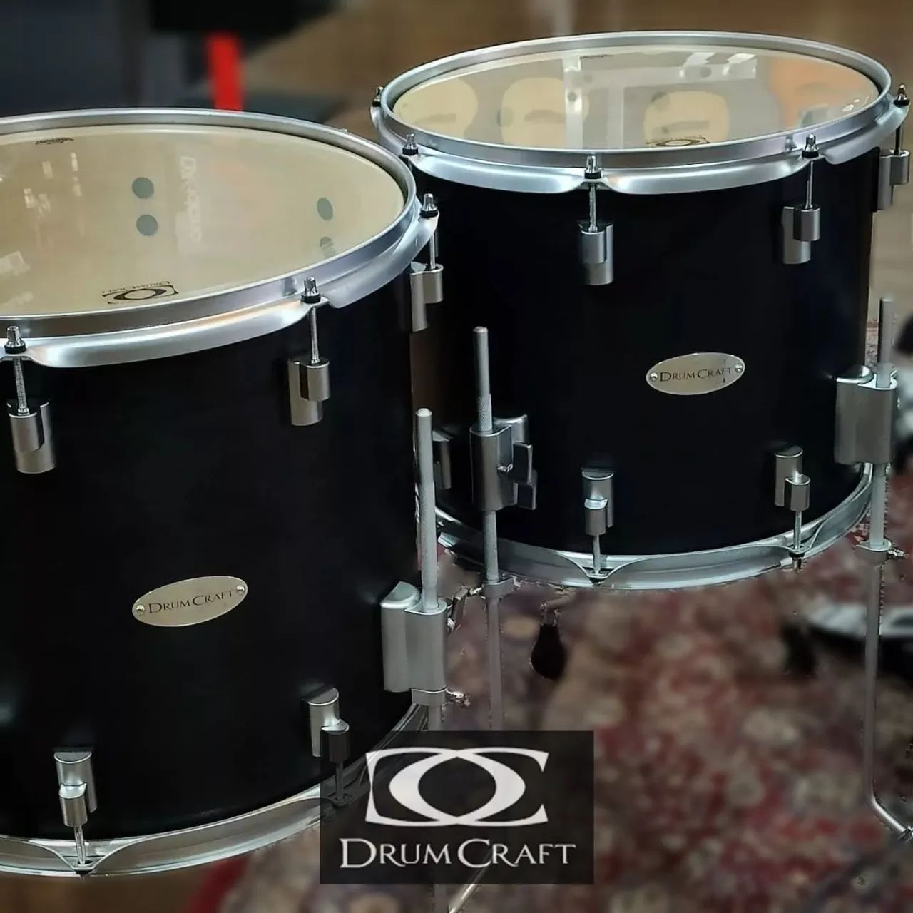Bateria DrumCraft Series8 Rock Maple Shell Pack (Nova) - Foto 4